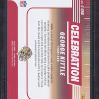 George Kittle 2024 Score Celebration PINK Series Mint Card #C-GKE