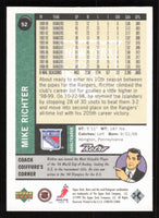 Mike Richter 1999 2000 Upper Deck Retro Card #52
