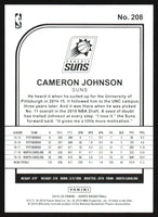 Cameron Johnson 2019 2020 Panini Hoops Series Mint Rookie Card #208
