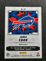 James Cook 2025 Panini NFL Sticker Card #60
