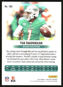 Tua Tagovailoa 2023 Panini Prestige Series Mint Card #185