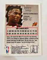 Shawn Kemp 1996 1997 Topps Finest Sterling Bronze Refractor Series Mint Card #14
