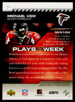 Michael Vick 2005 Upper Deck ESPN Plays of the Week Series Mint Card ##PW-1
