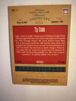 Ty Cobb 2013 Panini Cooperstown Collection Numbers Game Series Mint Card #15

