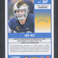 Joe Alt 2024 Panini Score Green Series Mint Rookie Card #307