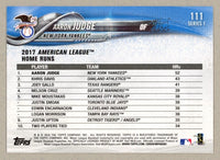 Aaron Judge 2018 Topps League Leaders Series Mint Card #TS-111
