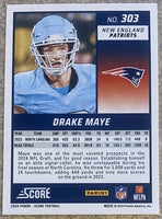 Drake Maye 2024 Panini Score Series Mint Rookie Card #303
