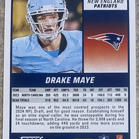 Drake Maye 2024 Panini Score Series Mint Rookie Card #303