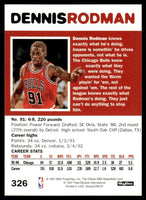 Dennis Rodman 1996 1997 Skybox Slam Series Mint Card #326
