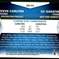 Steve Carlton and CC Sabathia 2011 Topps Diamond Duos Series Mint Card  #DD-CS