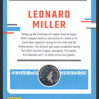 Leonard Miller 2023 2024 Donruss Rated Rookie Series Mint Card #209