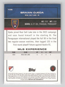 Braian Ojeda 2023 Topps MLS Series Mint Card #106
