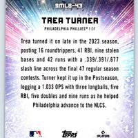 Trea Turner 2024 Topps Stars of the MLB Mint Card #SMLB-43