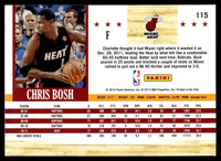 Chris Bosh 2011 2012 Panini Hoops Series Mint Card #115

