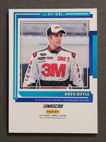Greg Biffle 2025 Panini Donruss NASCAR Racing Souvenir Swatches Card #SV-GBL
