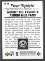 David Wright 2006 Upper Deck Player Highlights Series Mint Card # PH-14
