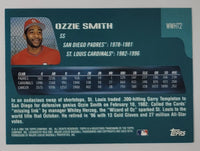 Ozzie Smith 2001 Topps Who Would Have Thought Series Mint Card  #WWHT2

