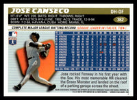 Jose Canseco 1996 Topps Series Mint Card #362
