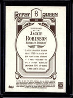 Jackie Robinson 2012 Topps Gypsy Queen Framed Gold Series Card #18
