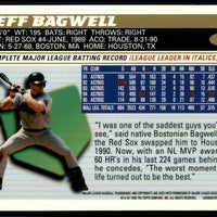 Jeff Bagwell 1996 Topps Series Mint Card #380