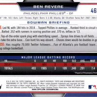 Ben Revere 2015 Bowman Silver Ice Series Mint Card  #46