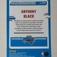 Anthony Black 2023 2024 Donruss Rated Rookie Series Mint Card #202