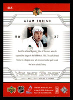 Adam Burish 2006 2007 Upper Deck Young Guns Series Mint Card #465

