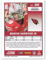 Marvin Harrison Jr. 2024 Panini Score Series Mint Rookie Card #305
