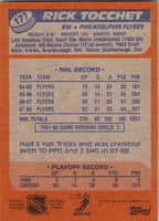 Rick Tocchet 1988 1989 Topps Card #177
