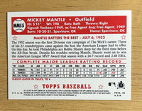 Mickey Mantle 2007 Topps Mickey Mantle Story Series Mint Card #MMS5
