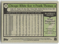 Frank Thomas 2016 Topps Archives Series Mint Card #151
