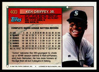 Ken Griffey 1994 Topps Series Mint Card #400
