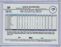 Davis Schneider 2024 Topps Mint Rookie Card #189
