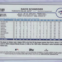 Davis Schneider 2024 Topps Mint Rookie Card #189