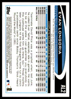 Evan Longoria 2012 Topps American League All-Stars Series Mint Card #AL2
