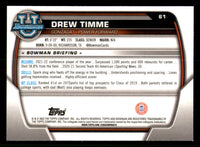 Drew Timme 2022 2023 Bowman University Chrome Mint Card #61
