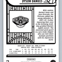 Dyson Daniels 2022 2023 Panini Hoops Basketball Series Mint Rookie Card #238