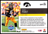 Noah Fant 2019 Score NFL Draft Series Mint Card #DFT-28
