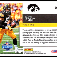 Noah Fant 2019 Score NFL Draft Series Mint Card #DFT-28