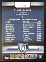 Hank Aaron 2011 Topps Topps 60 Series Mint Card #T60-58
