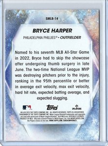 Bryce Harper 2023 Topps Stars of the MLB Series Mint Card  #SMLB-14