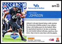 Anthony Johnson 2019 Score NFL Draft Series Mint Card #DFT-22

