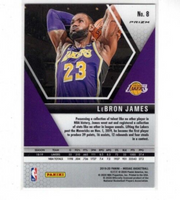 LeBron James 2019 2020 Panini Mosaic Series Mint Card #8
