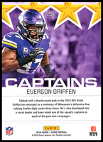 Everson Griffen 2019 Score Captains Series Mint Card #C-20
