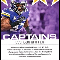 Everson Griffen 2019 Score Captains Series Mint Card #C-20