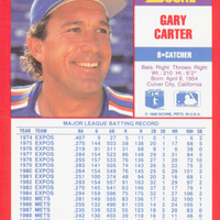 Gary Carter 1990 Score Series Mint Card #416