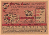 Wilfredo Ledezma 2007 Topps Heritage Yellow Team Letters Short Print Card #13
