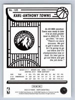 Karl-Anthony Towns 2022 2023 NBA Hoops Series Mint Card #195
