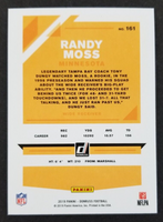 Randy Moss 2019 Panini Donruss Series Mint Card #161
