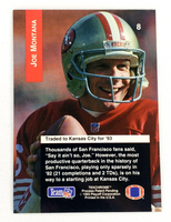 Joe Montana 1993 Playoff Series Mint Card #8
